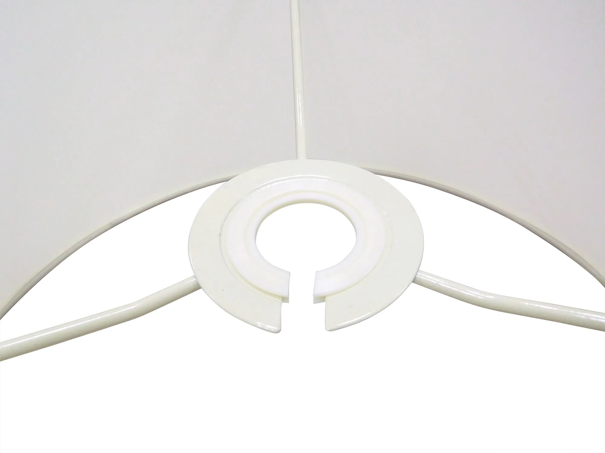 Sigma 30cm Faux Silk Fabric Shade Ivory Pearl; White D0273  Deco Sigma